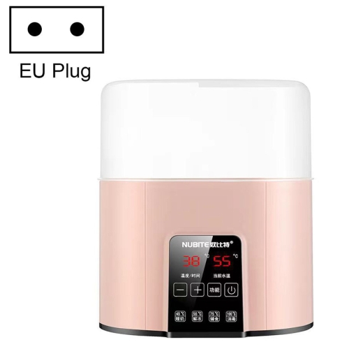 

NUBITE N20 2 In 1 Double Bottle Warmer Sterilization Machine, Plug Specifications:, Plug Type:EU Plug(Pink)