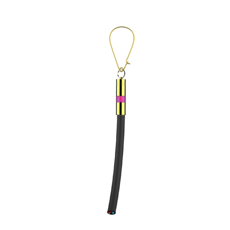 

2 PCS P183 Car Anti-Static Elimination Release Device Grounding Strip Car Off-Road Exhaust Pipe Anti-Static Belt, Style: Off-road(Black)