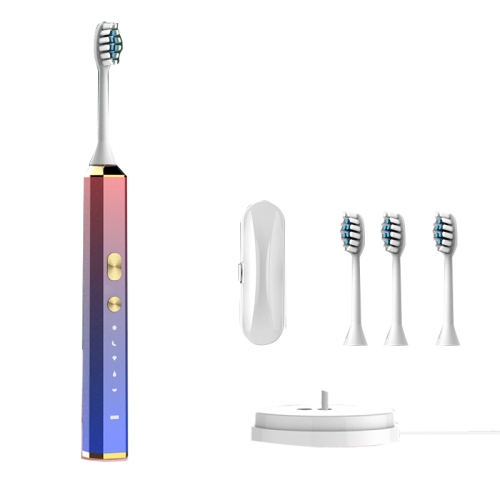 

V6 Adult Magnetic Levitation Sonic Household Smart Electric Toothbrush Couple Soft Toothbrush, Style: Wireless Charge Model(Magic Blue)