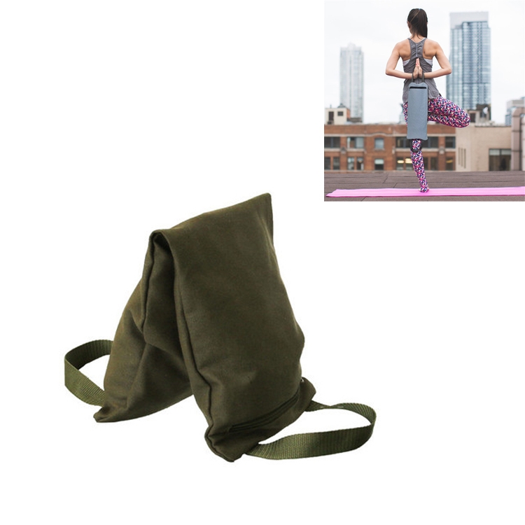 

Weight Lifting Fitness Double Handle Canvas Sandbag(Army Green)