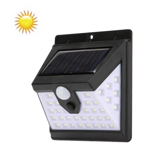 

40 LEDs Solar Outdoor Body Induction Lamp IP65 Waterproof Wall Street Light