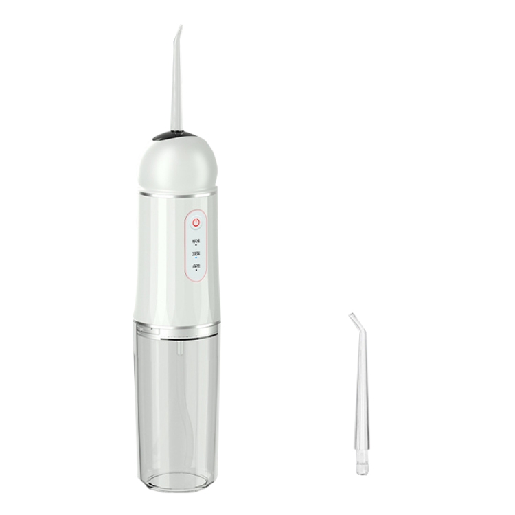 

A9 Household Electric Portable Tooth Cleaner Oral Care Dental Floss Tooth Cleane 1 Nozzle(Black White)