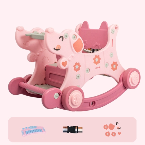 pink childrens rocking chair