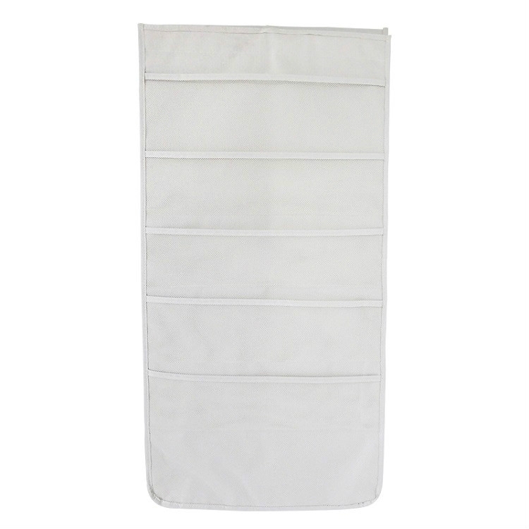 

2PCS 30 Grid Double-sided Oxford Cloth Bra Underwear Panties Storage Hanging Bag, Style:Ordinary Models (5+10 grids)(Beige)