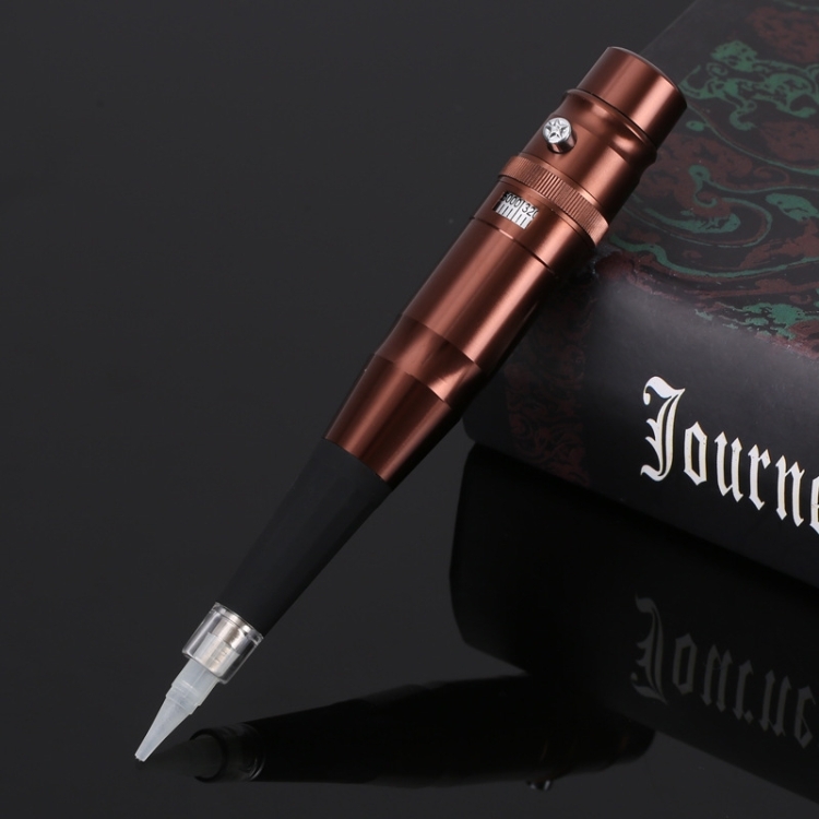 

Semi-Permanent Tattoo Pen Apprentice Bleaching Lip Tattoo Eyebrow Instrument(Brown)