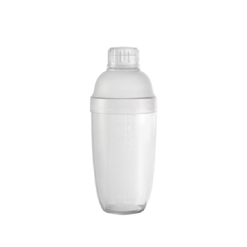 

3 PCS Shaker Cup PC Oz Cup Shaker With Scale Shaker Shaker Milk Teapot Juice Jug, Size:700ml, Style:Ordinary Transparent