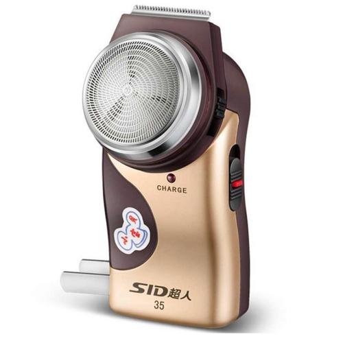 

SID SA35 Shaver Rechargeable Electric Shaver Single Head Rechargeable Shaver CN Plug