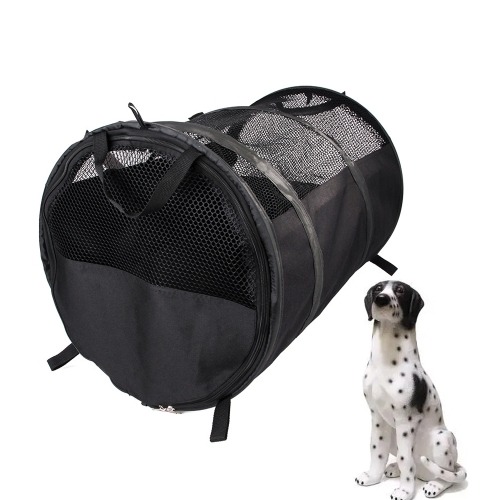 

Pet Car Bag Foldable Car Pet Cushion Back Seat Tent, Specification: Small(Black)