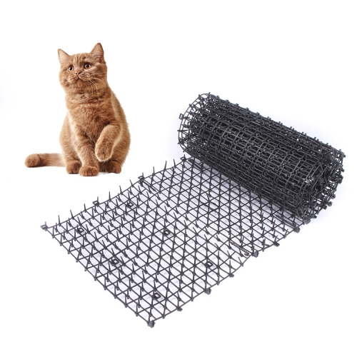 

L 400x28cm B21307 Garden Flower Anti-Cat Net Plastic Thorn Pad Drive Cat Net
