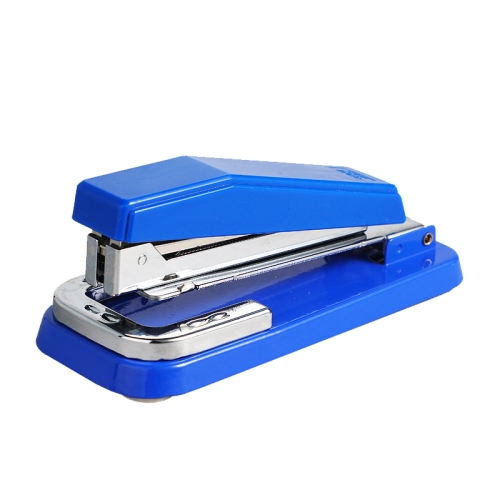 

2 PCS Deli 0414 Stapler Portable Rotatable Stapler 0012 Staple Nail(Blue)