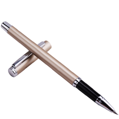 

3 PCS Deli S82 Metal Business Gel Pen Male And Female Student Office Carbon Pen(Champagne Gold)