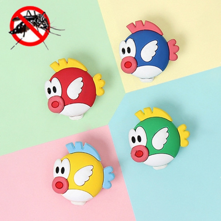 

10 PCS Home Outdoor Children Cartoon Mosquito Repellent Clip, Colour: Small Fish