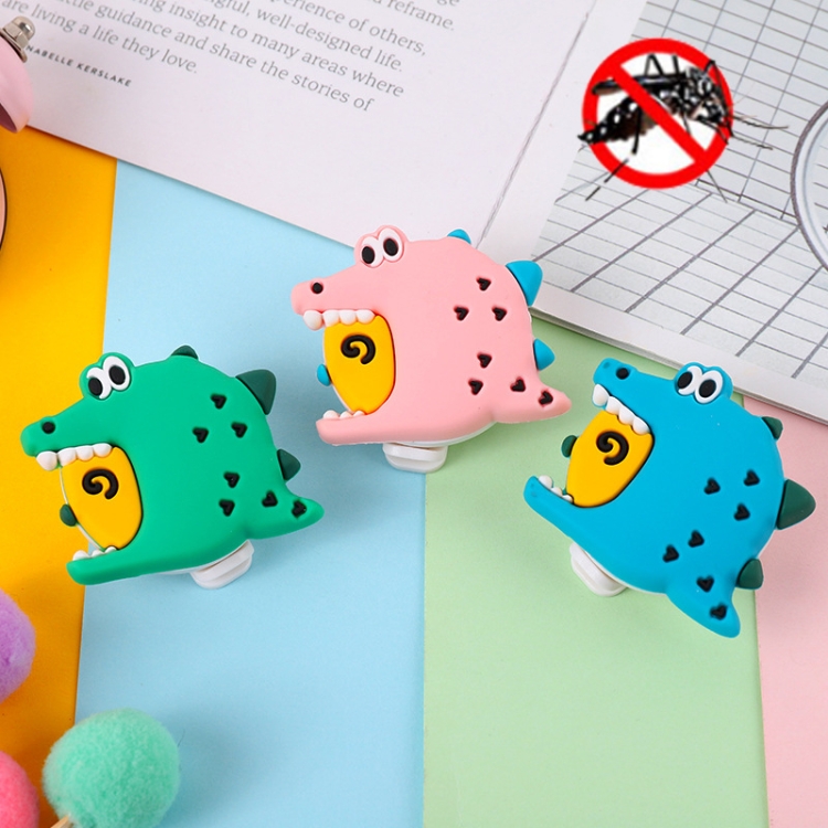 

10 PCS Home Outdoor Children Cartoon Mosquito Repellent Clip, Colour: Crocodile