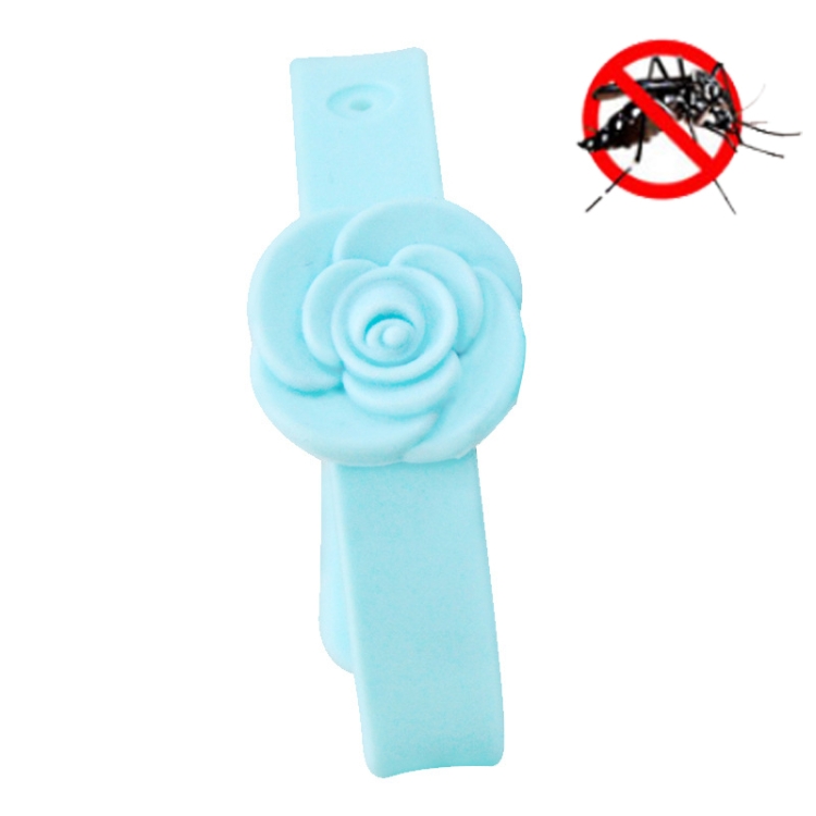 

10 PCS Children Mosquito Repellent Bracelet Mosquito Repellent Artifact(Rose Blue)