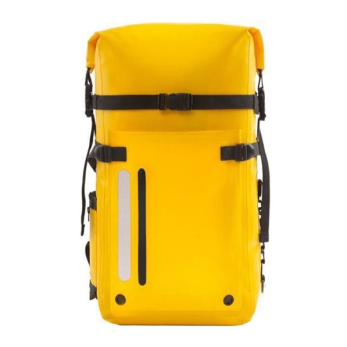 

30L Outdoor Waterproof Bag Beach Diving Equipment Wet And Dry Separation Bag PVC Waterproof Backpack(Yellow)