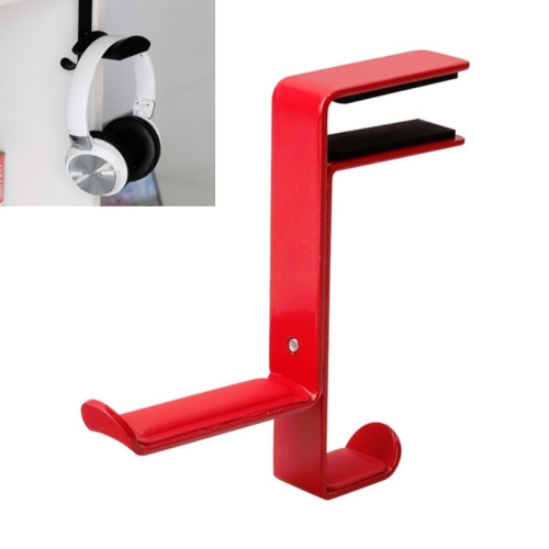 

Headphones Racks Desktop Hooks Bookshelves Headset Racks(Red)