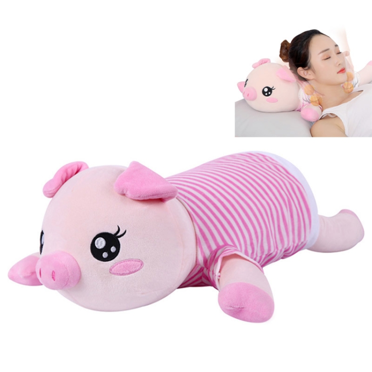 

Creative Girl Full Body Waist Cervical Massager Plush Toy Doll Pillow(Pink )