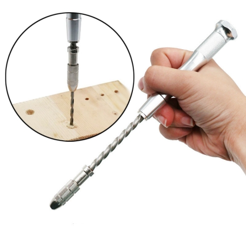 

Hand Twist Drill Manual Puncher DIY Mini Manual Semi-automatic Drill Bit Tool, Specification:Semi-automatic Hand Twist Drill