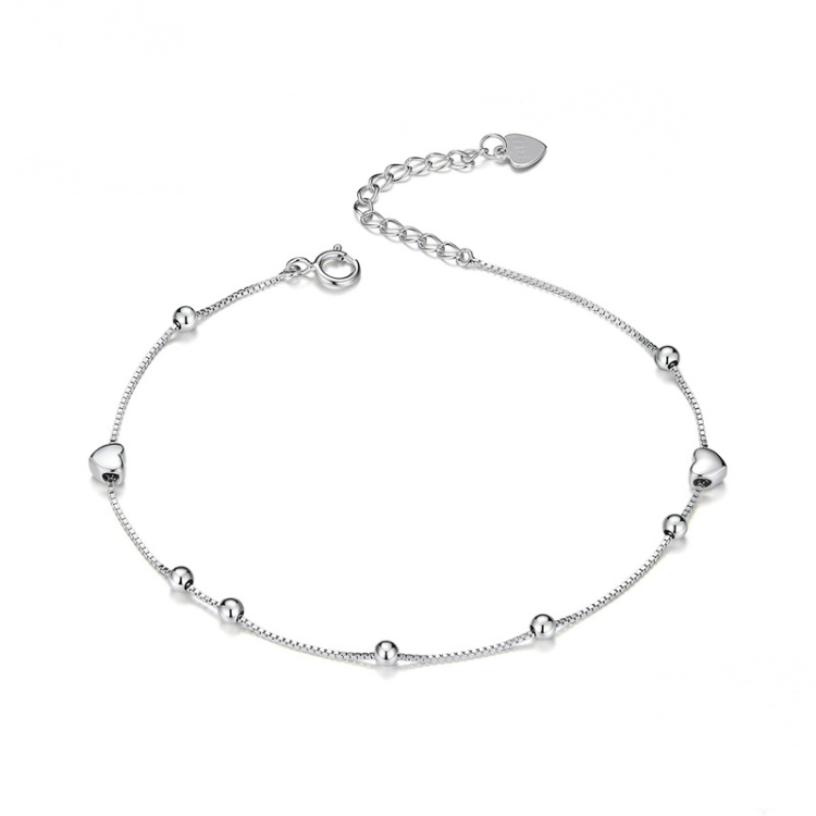

Five-pointed Star Ball Bracelet S925 Sterling Silver Platinum Plated Bracelet