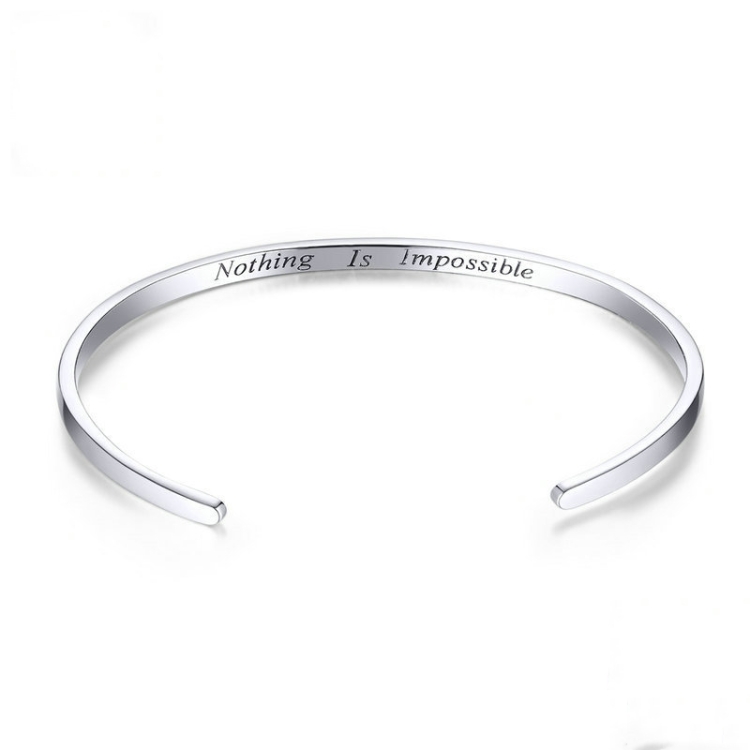 

S925 Sterling Silver Bracelet Adjustable Opening Bracelet