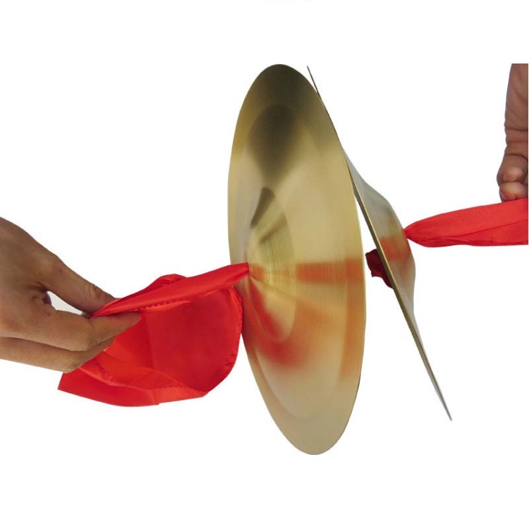 

Copper Cymbal Early Childhood Education Teaching Aid Percussion Instrument, Size:18 cm