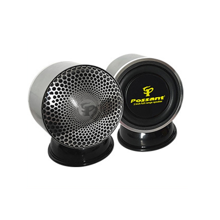 

AOVEISE Car Audio Center External Home Surround Front and Rear Dual Speakers 2.5 Inch Midrange Speaker Modification, Specification: 208D-80W