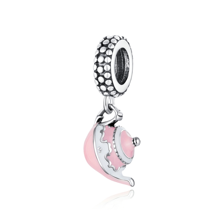 

S925 Sterling Silver Classic Teapot Pendant DIY Bracelet Accessories