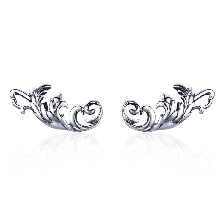 

Retro Flower Earrings S925 Sterling Silver Earrings