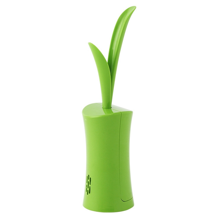 

Creative Grass Shape Toilet Brush Bathroom Long Handle Toilet Brush(Green)