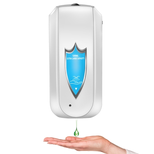 

1200ML Automatic Sensor Soap Dispenser USB Rechargeable Wall-mounted Alcohol Disinfection Hand Washing Machine, Product specifications: Gel Type