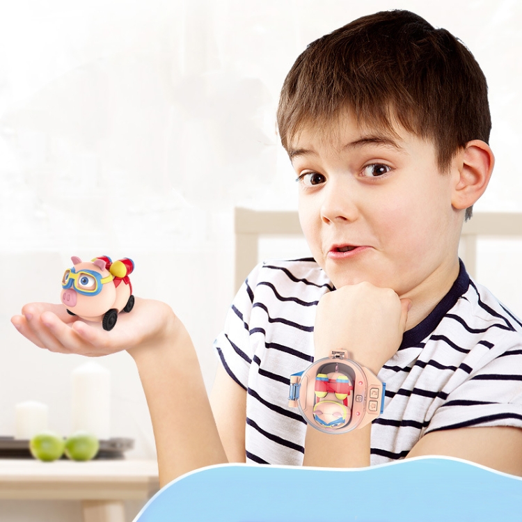 

Children Toy Watch Remote Control Piggy Mini Gravity Sensor Car