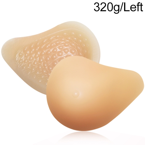 

Concave Bottom Particle Massage Prosthetic Breast Silicone Fake Breast After Breast Surgery, Specification:KVS7, Style:Left