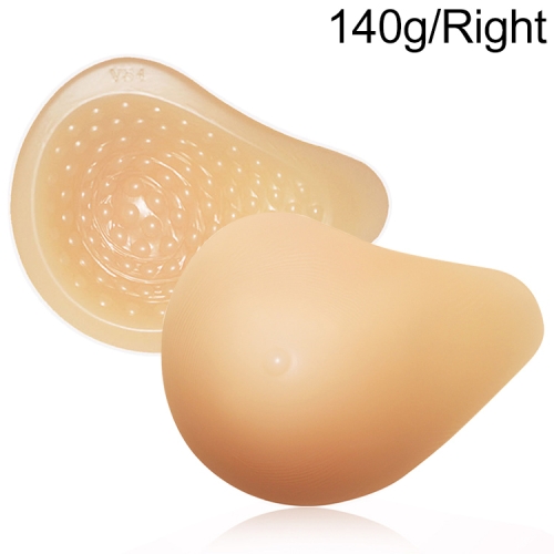 

Concave Bottom Particle Massage Prosthetic Breast Silicone Fake Breast After Breast Surgery, Specification:KVS2, Style:Right