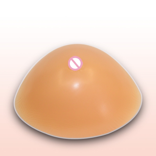 

Triangular Concave Bottom Silicone Prosthesis Breast Postoperative Compensatory Breast, Size:200g(Complexion)