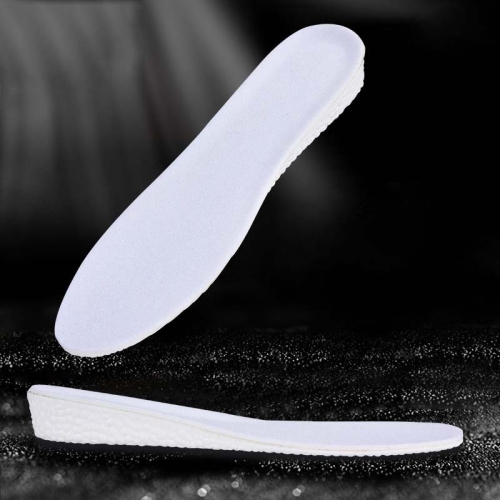 

5 Pairs Inner Increased Insoles Sports Shock Absorption Increased Breathable Sweat-absorbent Deodorant Invisible Pad, Thickness:2.5cm(43-44)