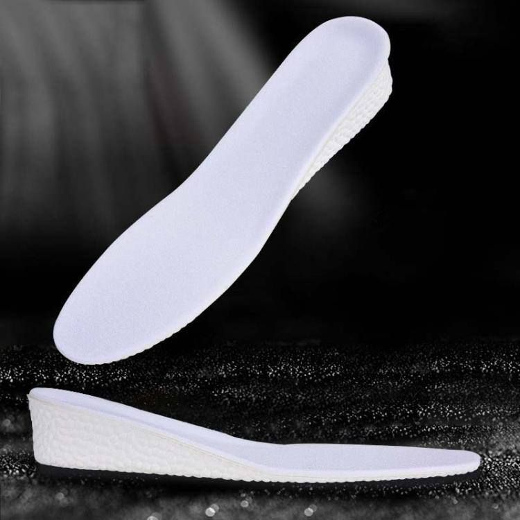 

5 Pairs Inner Increased Insoles Sports Shock Absorption Increased Breathable Sweat-absorbent Deodorant Invisible Pad, Thickness:3.5cm(43-44)