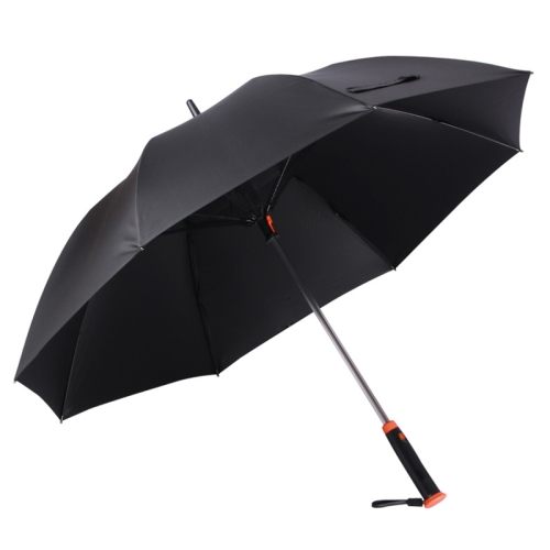 

Sunscreen Spray Fan Umbrella Anti-ultraviolet Sunshade Long Handle Sun and Rain Umbrella, Colour: Black Vinyl