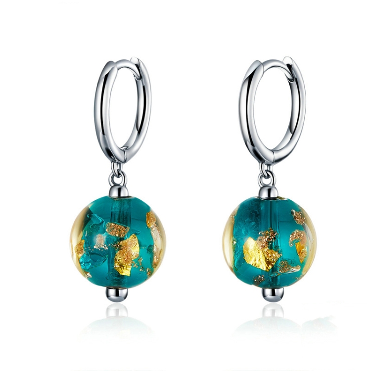 

Dream Glazed Earrings S925 Sterling Silver Glazed Silver Earrings