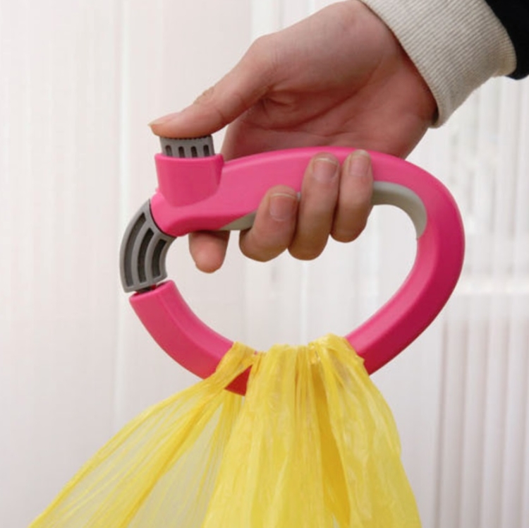 

6 PCS Large-load Opening And Closing Type Vegetable Lift D Type Lifter, Size: 16.5x12.5cm, Random Colour Delivery