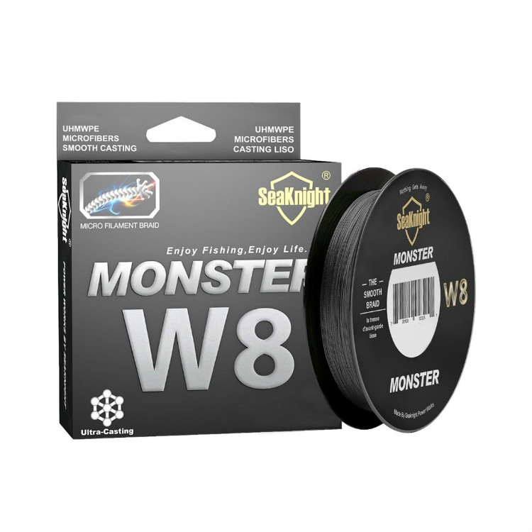 

Seaknight 8 Series 500 Meters Strong Horse Fishing Line PE Main Line Fshing Line, Line number: 3.0, Color:Black