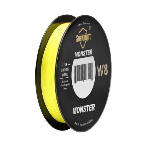 

Seaknight Fishing Line PE Line 8 Series 300 Meters Rally Main Line, Line number: 6.0, Color:Yellow