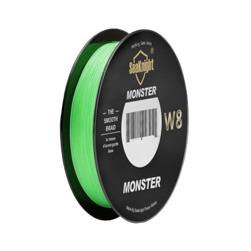 

Seaknight Fishing Line PE Line 8 Series 300 Meters Rally Main Line, Line number: 0.8, Color:Light Green