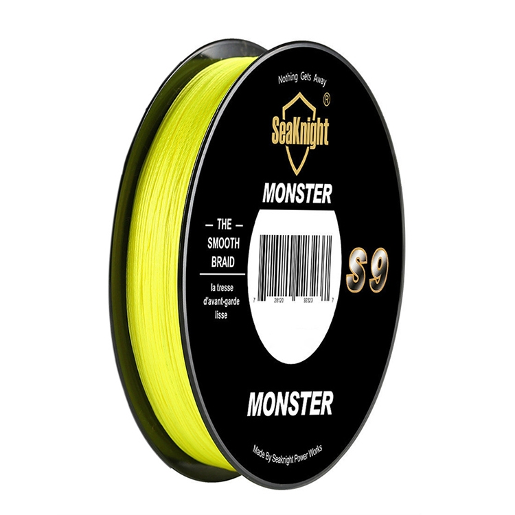 

Seaknight 9 Series of Strong Horse PE Line 300 Meters Braided Fishing Line, Line number: 4.0, Color:Yellow
