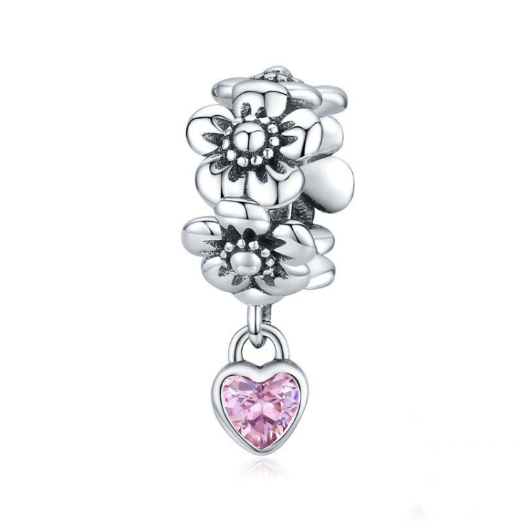 

S925 Sterling Silver Flower Bead DIY Bracelet Accessories