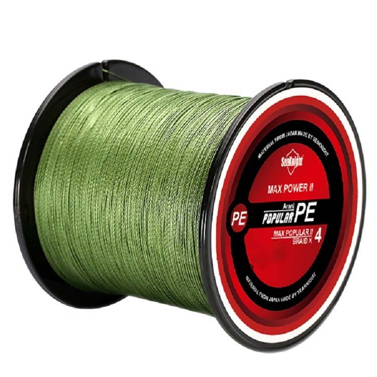 

Seaknight Fishing Line 300M Braided Line Main Line 4 Braid, Line number: 5.0(Green)