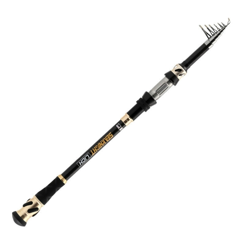 

SeaKnight LICH Luya Rod Telescopic Fishing Rod Portable Fishing Throwing Rod Long Shot Rod, Length: 2.1m, Specification:Straight Handle M