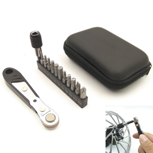 

Mountain Bike 36-tooth Mini Ratchet Wrench Set Combination Repair Tool