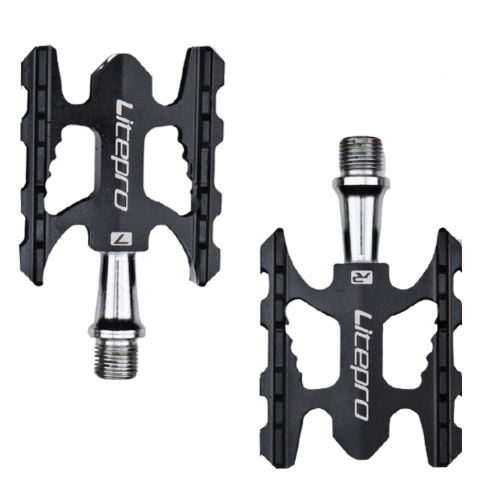 

Litepro Ultralight Folding Bike Pedal K3 Bicycle Pedal, Color:Black