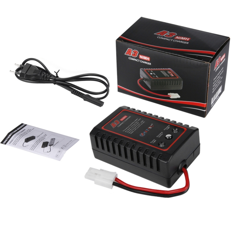 

HTRC A3 20W Ni-MH Ni-Cr Charger Toy Model Airplane Charger, EU Plug