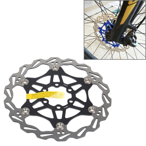 

SNAIL FD-01 Mountain Bike Floating Disc Bicycle Brake Pad Six Nail Brake Disc, Size:180mm, Color:Black